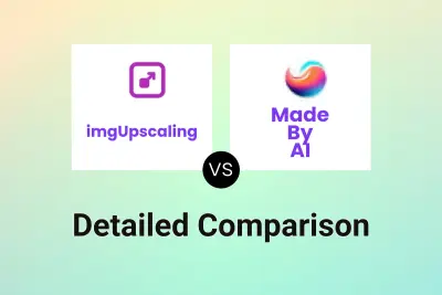 imgUpscaling vs Made By AI Detailed comparison features, price