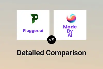 Plugger.ai vs Made By AI Detailed comparison features, price