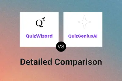 QuizWizard vs QuizGeniusAI Detailed comparison features, price