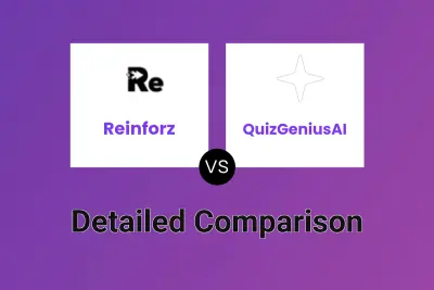 Reinforz vs QuizGeniusAI Detailed comparison features, price