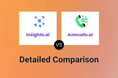 Insighto.ai vs Autocalls.ai Detailed comparison features, price