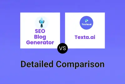 SEO Blog Generator vs Texta.ai Detailed comparison features, price