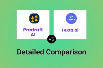 Predraft AI vs Texta.ai Detailed comparison features, price