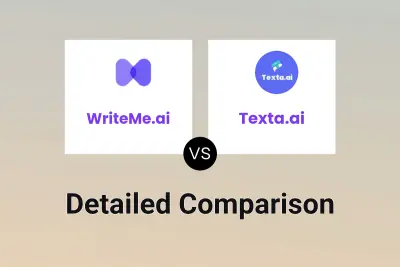 WriteMe.ai vs Texta.ai Detailed comparison features, price