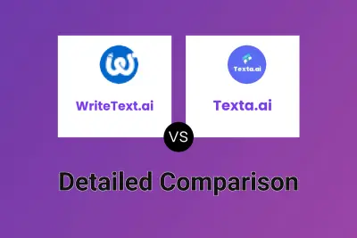 WriteText.ai vs Texta.ai Detailed comparison features, price