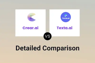 Crear.ai vs Texta.ai Detailed comparison features, price