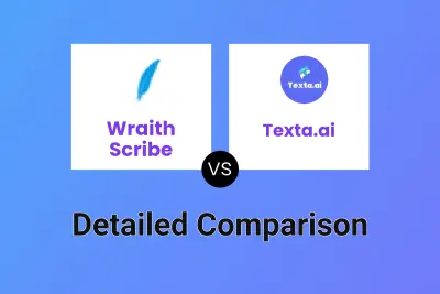 Wraith Scribe vs Texta.ai Detailed comparison features, price