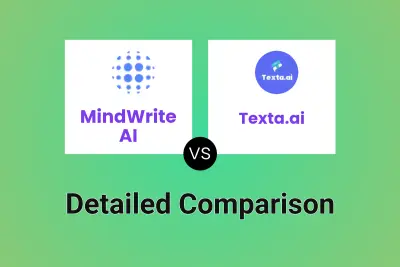 MindWrite AI vs Texta.ai Detailed comparison features, price