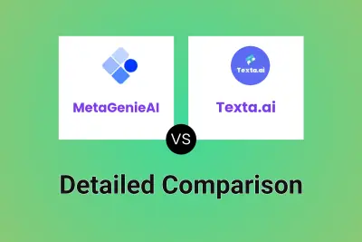 MetaGenieAI vs Texta.ai Detailed comparison features, price