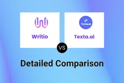 Writio vs Texta.ai Detailed comparison features, price