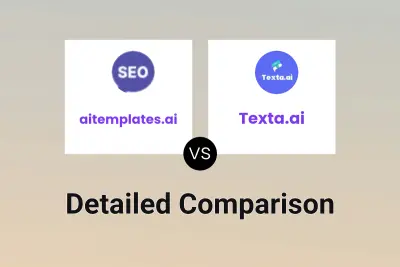 aitemplates.ai vs Texta.ai Detailed comparison features, price