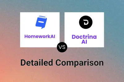 HomeworkAI vs Doctrina AI Detailed comparison features, price