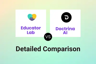 Educator Lab vs Doctrina AI Detailed comparison features, price