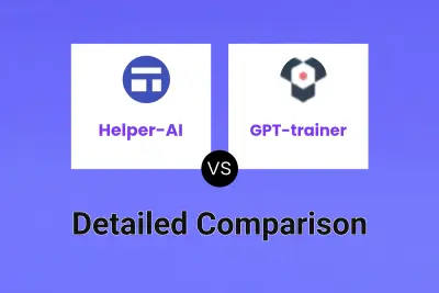 Helper-AI vs GPT-trainer Detailed comparison features, price