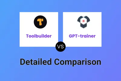 Toolbuilder vs GPT-trainer Detailed comparison features, price