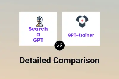 Search a GPT vs GPT-trainer Detailed comparison features, price