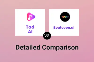 Tad AI vs Beatoven.ai Detailed comparison features, price