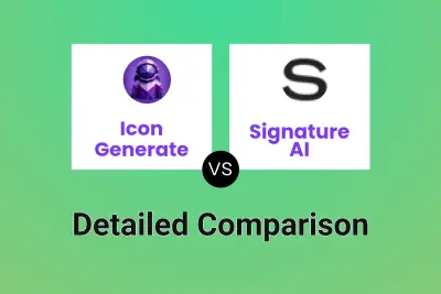 Icon Generate vs Signature AI Detailed comparison features, price