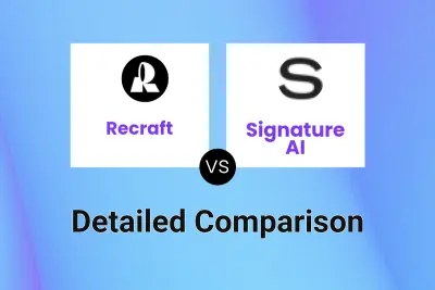 Recraft vs Signature AI Detailed comparison features, price