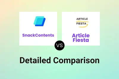 SnackContents vs Article Fiesta Detailed comparison features, price