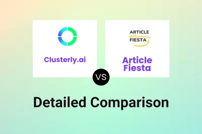 Clusterly.ai vs Article Fiesta Detailed comparison features, price