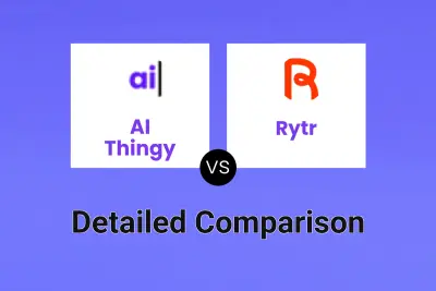 AI Thingy vs Rytr Detailed comparison features, price