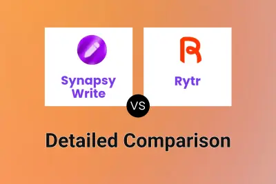 Synapsy Write vs Rytr Detailed comparison features, price