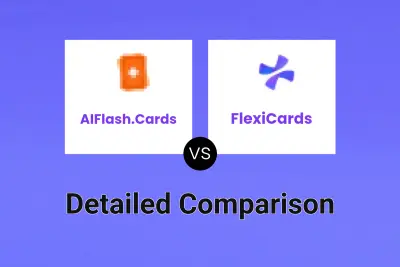 AIFlash.Cards vs FlexiCards Detailed comparison features, price