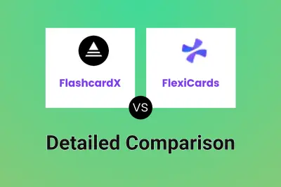 FlashcardX vs FlexiCards Detailed comparison features, price