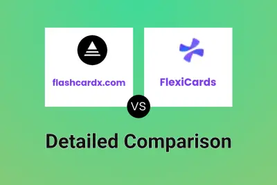 flashcardx.com vs FlexiCards Detailed comparison features, price