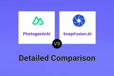 PhotogenicAI vs SnapFusion.AI Detailed comparison features, price