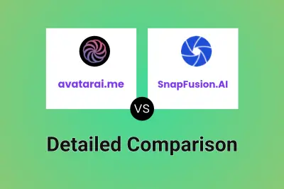 avatarai.me vs SnapFusion.AI Detailed comparison features, price