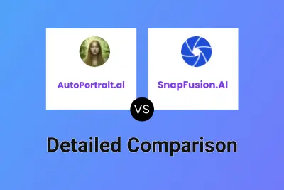 AutoPortrait.ai vs SnapFusion.AI Detailed comparison features, price