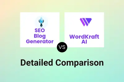 SEO Blog Generator vs WordKraft AI Detailed comparison features, price