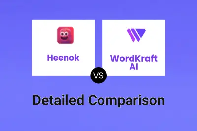 Heenok vs WordKraft AI Detailed comparison features, price