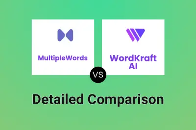 MultipleWords vs WordKraft AI Detailed comparison features, price