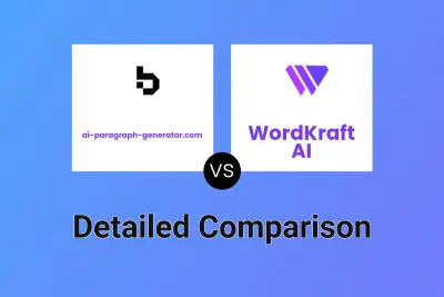 ai-paragraph-generator.com vs WordKraft AI Detailed comparison features, price