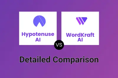 Hypotenuse AI vs WordKraft AI Detailed comparison features, price