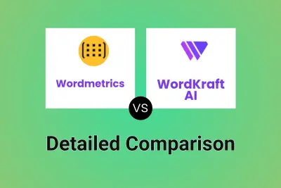 Wordmetrics vs WordKraft AI Detailed comparison features, price