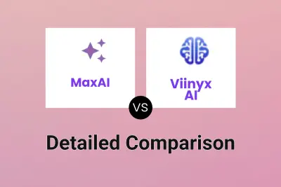 MaxAI vs Viinyx AI Detailed comparison features, price