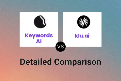 Keywords AI vs klu.ai Detailed comparison features, price