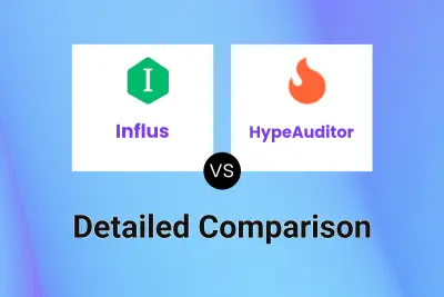 Influs vs HypeAuditor Detailed comparison features, price