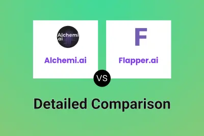 Alchemi.ai vs Flapper.ai Detailed comparison features, price