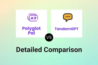 Polyglot Pal vs TandemGPT Detailed comparison features, price