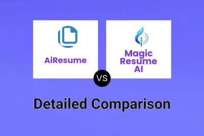 AiResume vs Magic Resume AI Detailed comparison features, price