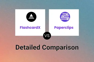 FlashcardX vs Paperclips Detailed comparison features, price