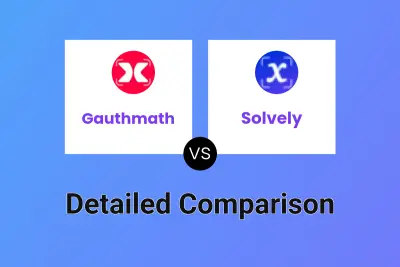 Gauthmath vs Solvely Detailed comparison features, price