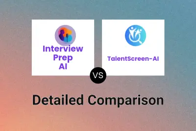 Interview Prep AI vs TalentScreen-AI Detailed comparison features, price