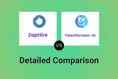 ZapHire vs TalentScreen-AI Detailed comparison features, price