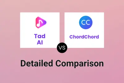 Tad AI vs ChordChord Detailed comparison features, price